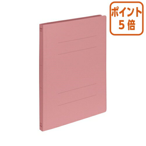 ★10月16日17時注文分よりポイント5倍★ファイル iimo フラットファイルエコノミーA4縦ピンク　100冊 EM-..