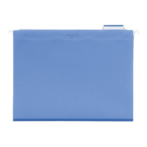 リヒトラブ ハンギングフォルダー　A4　1組5枚入り　水　見出し紙付き G1641-14