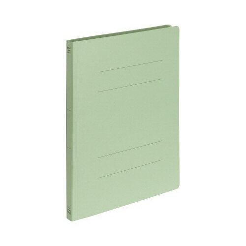 ファイル iimo フラットファイルエコノミーA4縦　緑　10冊 EM-FUEV10GX10