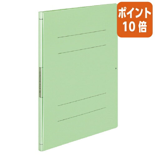 ★5月9日17時注文分よりポイント10倍★ファイル コクヨ ガバットファイルS（活用・ストロング）　紙製　A4縦　1〜100ミリとじ　緑 フ-VS90NG