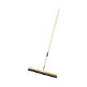 テラモト 自在ホーキ 幅600mm 木柄 全長約1310mm CL-381-130-0
