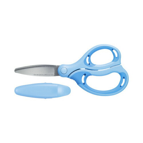 コクヨ 学習はさみエアロフィットサクサ・キッズ 青 刃渡り55mm ハサ-P270B