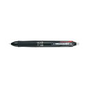 ボールペン パイロット フリクションボール4 軸色:ブラック 0.5mm インク色:黒・赤・青・緑 LKFB-80EF-B