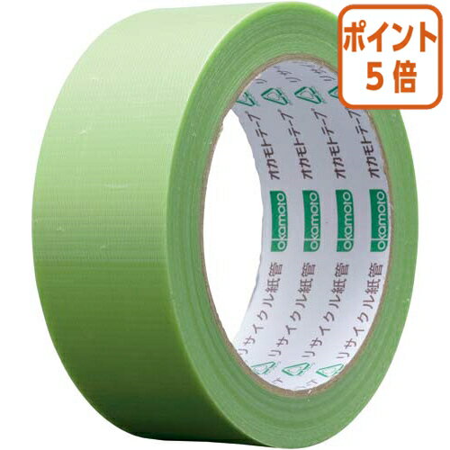 【期間限定価格☆ポイント5倍】 オカモト 養生用クロステープ　No．412　38mm×25m　緑 NO412LG38MM