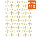 ★6月30日17時注文分よりポイント10倍★ササガワ 包装紙 マドンナリリー 半才判 50枚袋入 49-1803