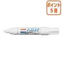 ★6月30日17時注文分よりポイント5倍★ 三菱鉛筆 アルコールペイントマーカー太字 インク色:白 角芯 PXA300-1