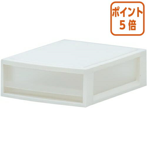 ★3月18日17時注文分よりポイント5倍★ 天馬 ルームケースプチ　A4　浅1段　ホワイト ル-ムケ-スプチアサ1ダン