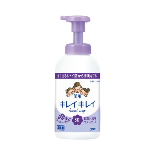 ライオン キレイキレイ薬用泡ハンドソープ フローラルソープ 本体 550ml 245193N