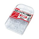 ミツヤ カラーハイタック画鋲　透明　1ケース　約80本入　 BX2-6-T