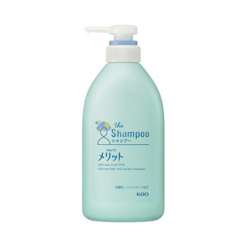 花王 シャンプー　メリット　本体　480ml 350244