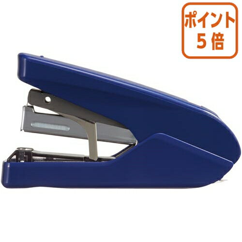 ★6月30日17時注文分よりポイント5倍★ホッチキス マックス パワーフラット　HD−10DFL　フラットクリンチ　ホッチキス　ブルー HD-10DFL/B2