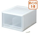 ★6月30日17時注文分よりポイント5倍★ サンコープラスチック ブリオ 深1段ケース ホワイト 引き出し仕様 ブリオA4フカガタ1ダン