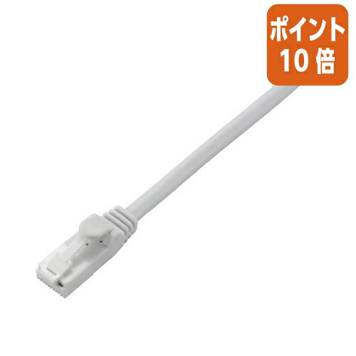 ★10月16日17時注文分よりポイント10倍★ エレコム カテゴリー6ツメ折れ防止LANケーブル　20m LD-GPT/WH2..