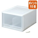 ★6月30日17時注文分よりポイント10倍★サンコープラスチック ブリオ 深1段ケース ホワイト 引き出し仕様 ブリオA4フカガタ1ダン