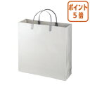 ★6月30日17時注文分よりポイント5倍★ エヒメ紙工 ラミネートバッグ 小 グレー 10枚 W325×H315×D100mm LBS-G
