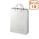 ★10月16日17時注文分よりポイント5倍★ エヒメ紙工 ラミネートバッグ 大 グレー10枚 W330×H440×D110mm LBL-G