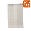 ★6月30日17時注文分よりポイント10倍★フロンティア 平袋ベロ付 白 3号 100枚入 158×215+18mm フ-103