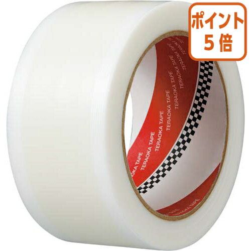 ★5月9日17時注文分よりポイント5倍★ カウネット ラクにはがせる仮止めテープ　クリア　50mm　1巻 4240-9298