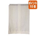 ★6月30日17時注文分よりポイント10倍★フロンティア 平袋ベロ付 白 8号 100枚 80×115+15mm フ-108
