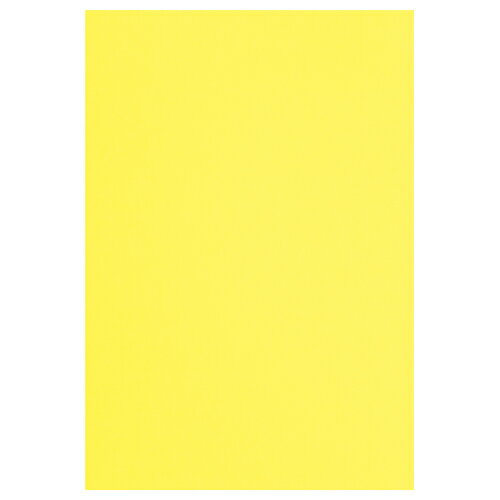 カウネット 色画用紙　八つ切　レモン　30枚 4213-0017