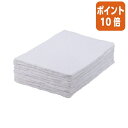 ★5月9日17時注文分よりポイント10倍★ カウネット タオル雑巾 厚手 10枚入 W200×D300mm±10mm 4212-3958