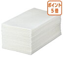 ★6月30日17時注文分よりポイント5倍★ カウネット オリジナル キッチンクロス ホワイト 50枚入 4103-5801
