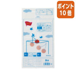 ★3月27日9時注文分よりポイント10倍★ カウネット 低密度厚口ゴミ袋　詰替用　90L　透明　120枚×2 4269-2133