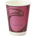サンナップ エアーウォールカップ ヒアゴー 340ml 25個 C3425EWHG