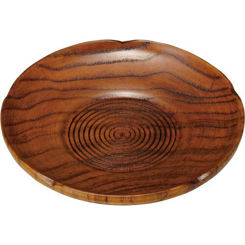 イシダ 木製茶托　梅型　5枚入 676489