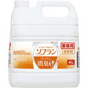 ライオン ソフラン プレミアム消臭プラス 業務用 アロマソープ 4L 307211