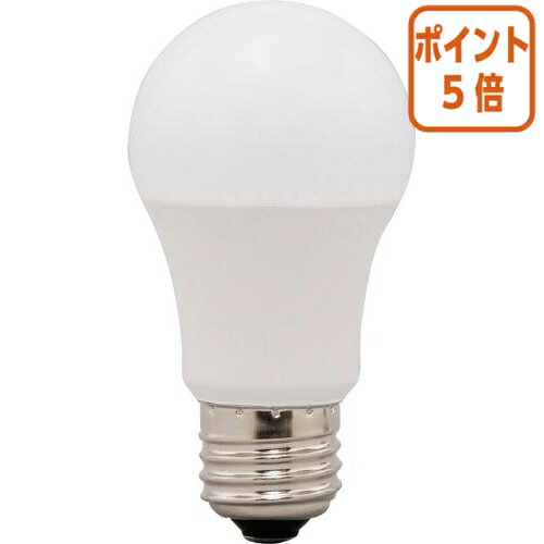 ★10月16日17時注文分よりポイント5倍★ アイリスオーヤマ LED電球一般電球形　E26　40W形　広配光タイプ　電球色 LDA5L-G-4T5(3)