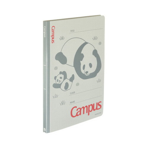 ファイル コクヨ キャンパスフラットファイル　アニマル柄　A4縦　パンダ フ-CA10-4