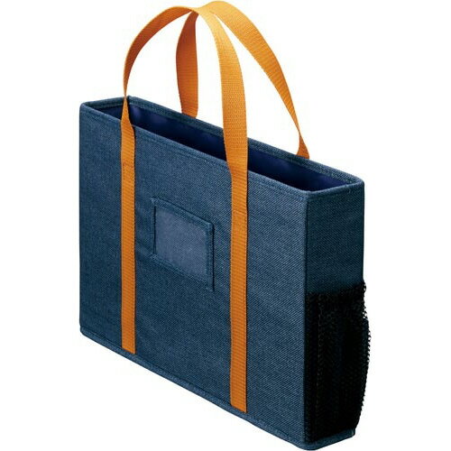 モバイルバッグ カウネット ミーティングバッグA4ノートPCサイズ　スリム　ネイビー 4256-1286