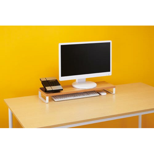 カウネット Katazuk　机上台　幅650mm　ホワイト 4303-6714 3