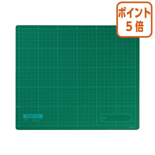 ★12月10日17時注文分よりポイント5倍★ デビカ 工作マット　ねんど板＆カッターマット 5mm方眼 093206