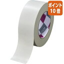 ★3月27日9時注文分よりポイント10倍★ カウネット 粗面用　布製両面テープ　50mm　1巻 3183-4254