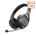 ★6月30日17時注文分よりポイント5倍★エレコム オーバーヘッド型 無線ヘッドセット ブラック HS-HPW01BK
