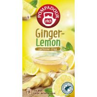 日本緑茶センター ＃ポンパドール ティーバッグ ジンジャー＆レモン 20バッグ 71093