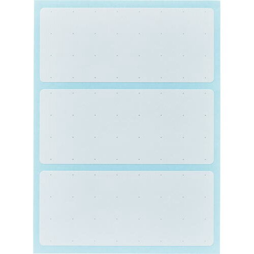 カウネット 文字がきれいに書けるタックラベル　箱タイプ34×79mm1箱300片入 4307-6598