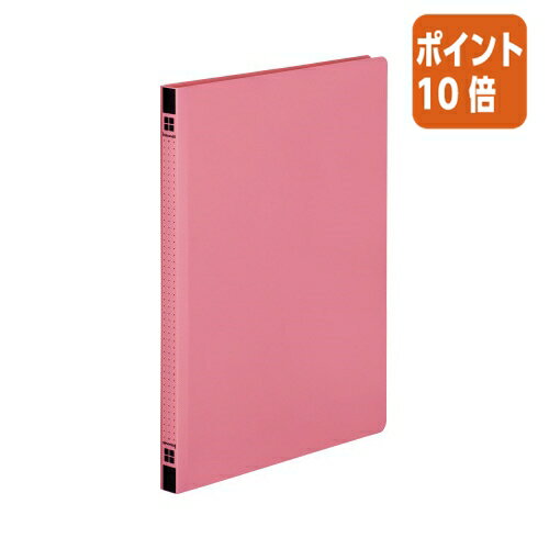 ★10月16日17時注文分よりポイント10倍★カウネット パ）PPフラットファイル　A4縦　ピンク　5冊入×2 735..