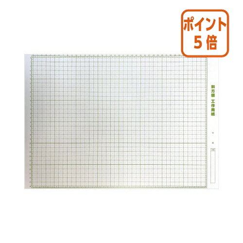 ★10月16日17時注文分よりポイント5倍★エヒメ紙工 斜方眼入工作用紙A3判 50枚 455×316mm KSA3-50P