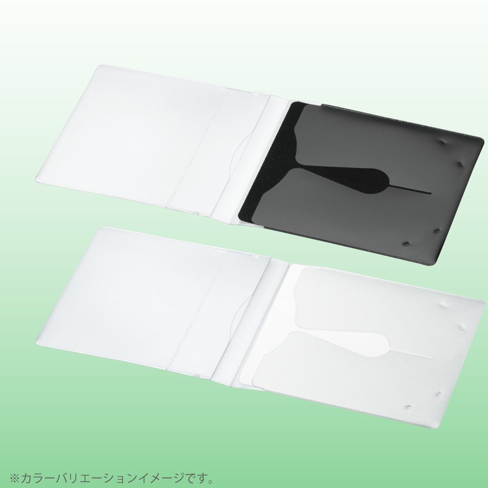 CDケース DVDケース コクヨ（EDC-CME1-100W）CD/DVDソフトケースMEDIA(PASS1枚収容100枚セット白)収納ケース☆