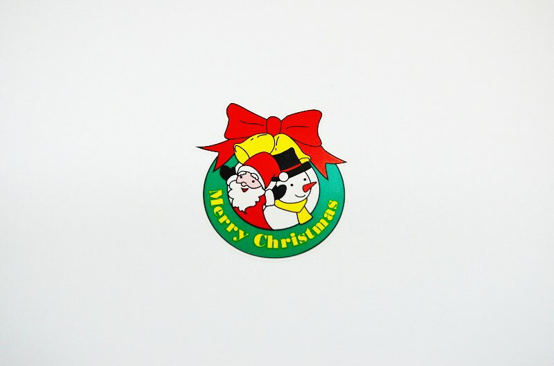 クリスマスシール 仲良しリース(1セット100枚入)