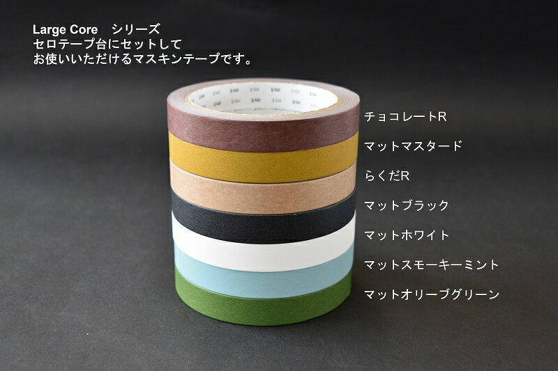 マスキングテープ Large Core（1セット1巻入）