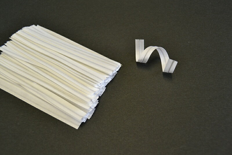 和紙タイ ホワイト（鉄芯）（1セット1,000本入）