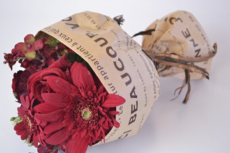 クラフト包装紙 メルシーショコラ 760×530 (1セット100枚入)