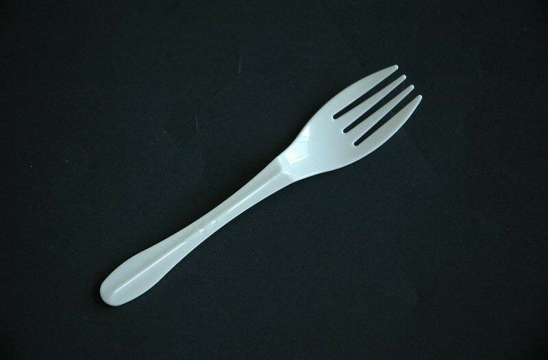 フォーク140アイボリー（袋入り）（1セット500本入）