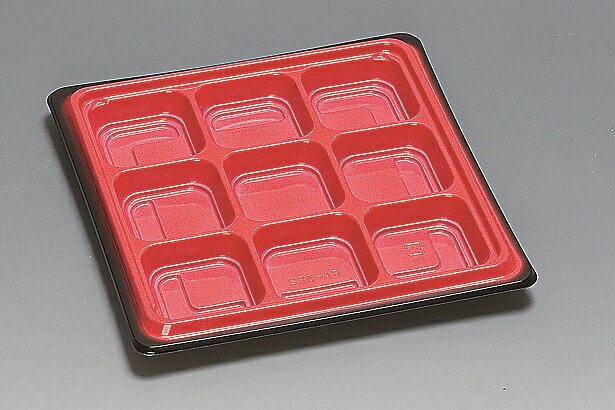 ★送料無料★FA-322本体 黒内赤（450枚/ケース）　使い捨て容器