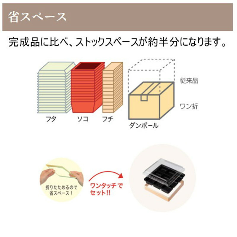 高級弁当容器 ワン折重70 D 新赤金杉縁 金底 共蓋[各100セット] 折箱 プラスチック容器 お弁当容器 高級弁当 テイクアウト デパ地下 駅弁 お重弁当 焼肉弁当 仕出し弁当 おせち オードブル高級弁当 ワンオリ 使い捨て 弁当容器 業務用 4つ仕切り 四仕切り