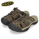 【3千円以上5%オフクーポン16日迄】キーン メンズ サンダル ニューポート スライド サボ 軽い KEEN 1027300 ブラウン Canteen/Camp...